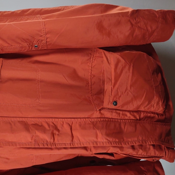 Lands' End Nylon Windbreaker Style Utility Jacket. - Picture 9 of 13